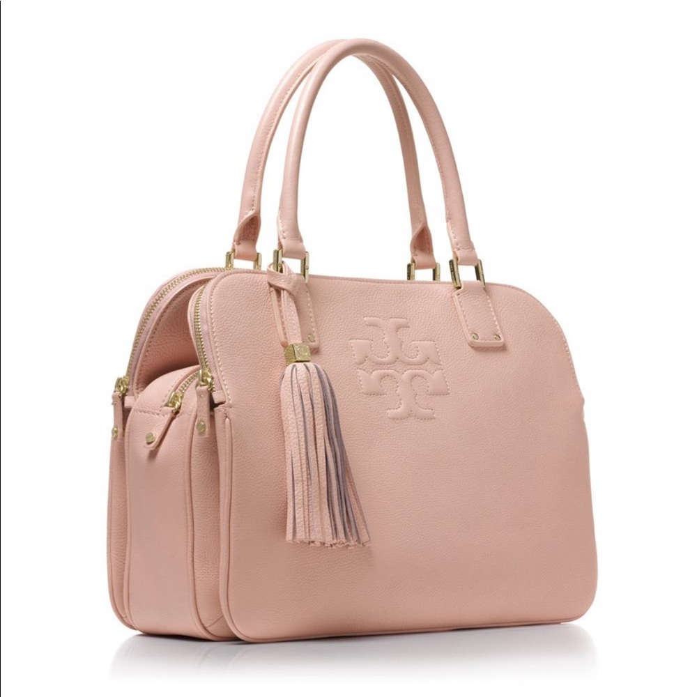 Tory Burch Pink Thea Top Handle Satchel